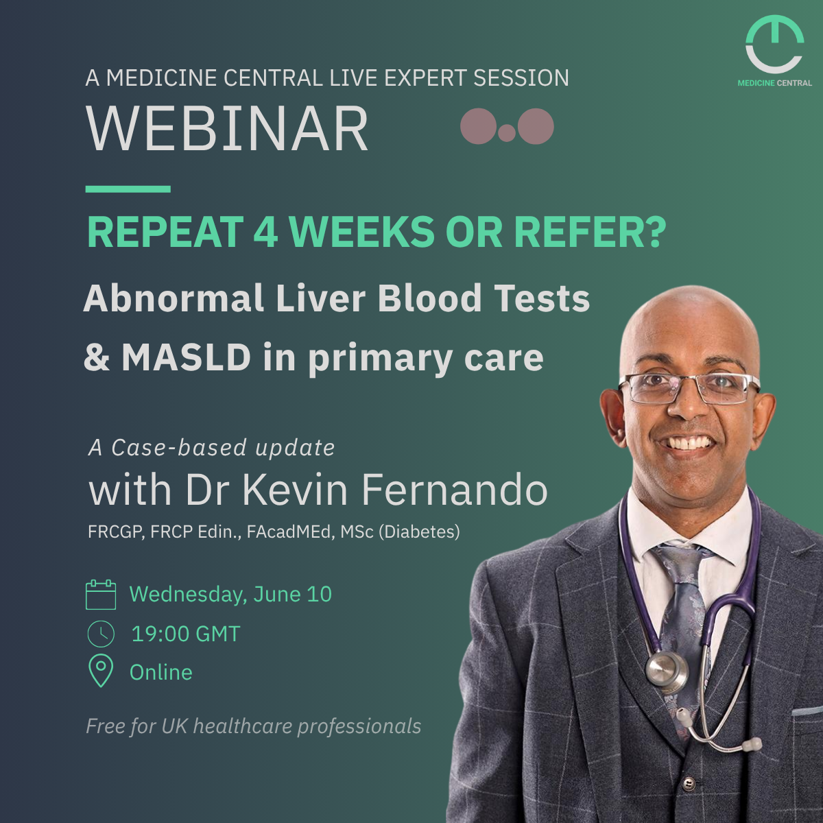 Repeat 4 Weeks or Refer? Abnormal Liver Blood Tests & MASLD in Primary Care